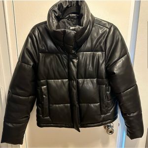 Abercrombie & Fitch Leather Jacket